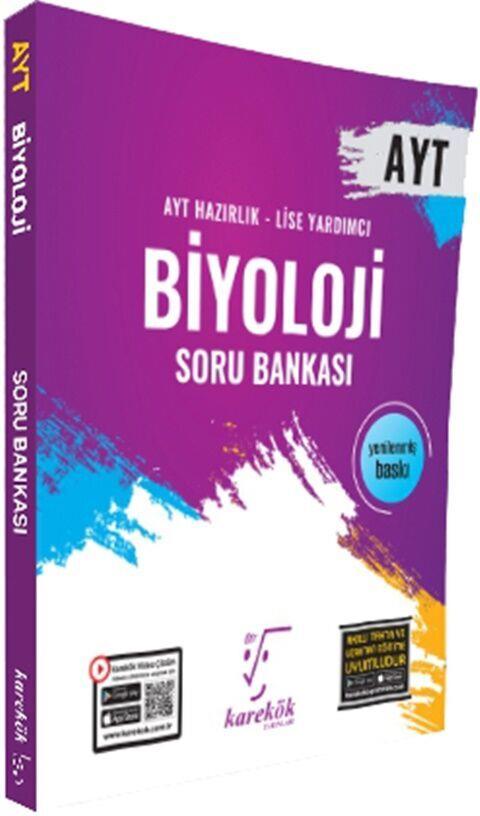 Karekök Yayınları AYT Biyoloji Soru Bankası