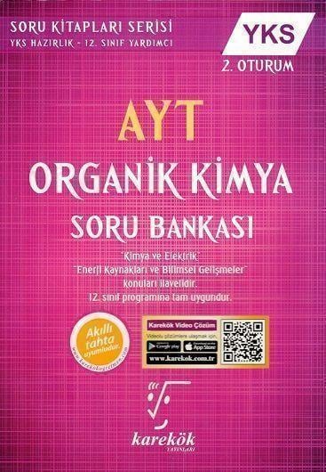 Karekök Yayınları AYT Organik Kimya Soru Bankası