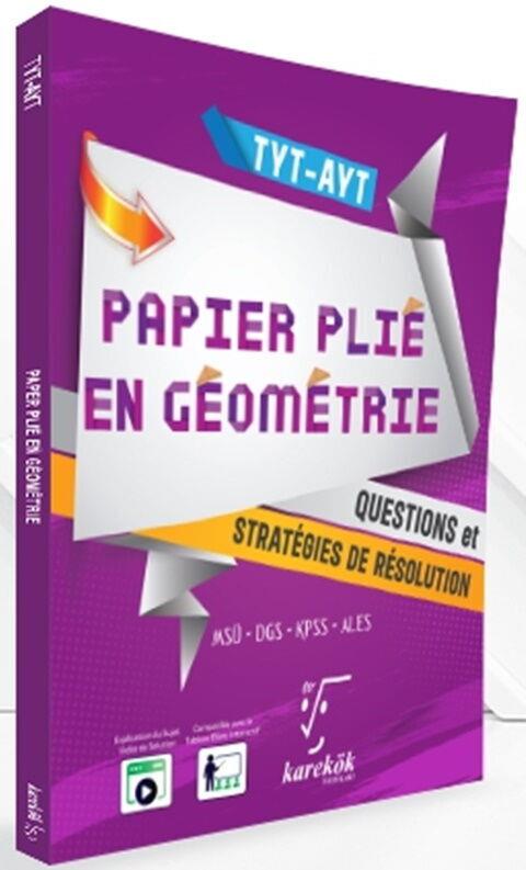 Karekök Yayınları TYT AYT Geometride Kağıt Katlama