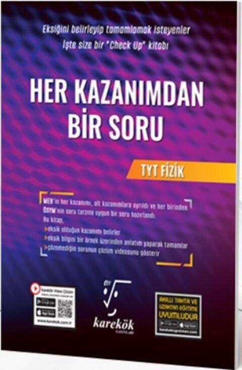 Karekök Yayınları TYT Fizik Her Kazanımdan Soru Bankası