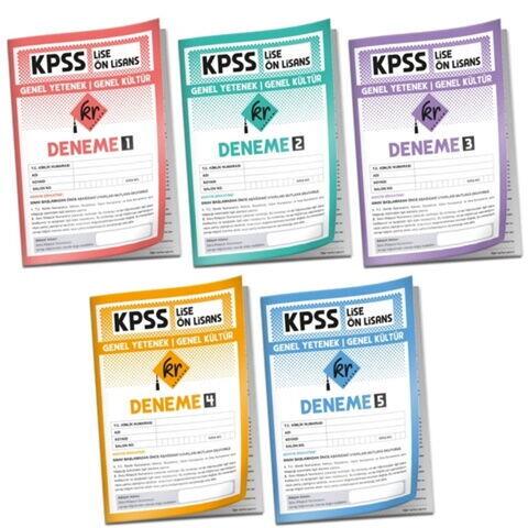 KR Akademi 2026 KPSS Lise Ön Lisans Genel Yetenek Genel Kültür 5 li Deneme