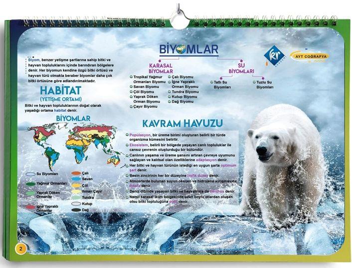 KR Akademi AYT Coğrafya Poster Notlar