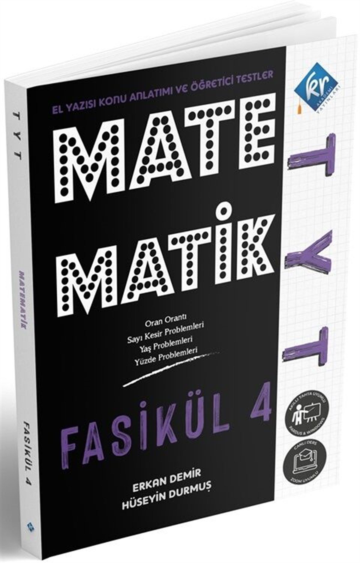 KR Akademi TYT Matematik El Yazısı Konu Anlatım 4. Fasikül