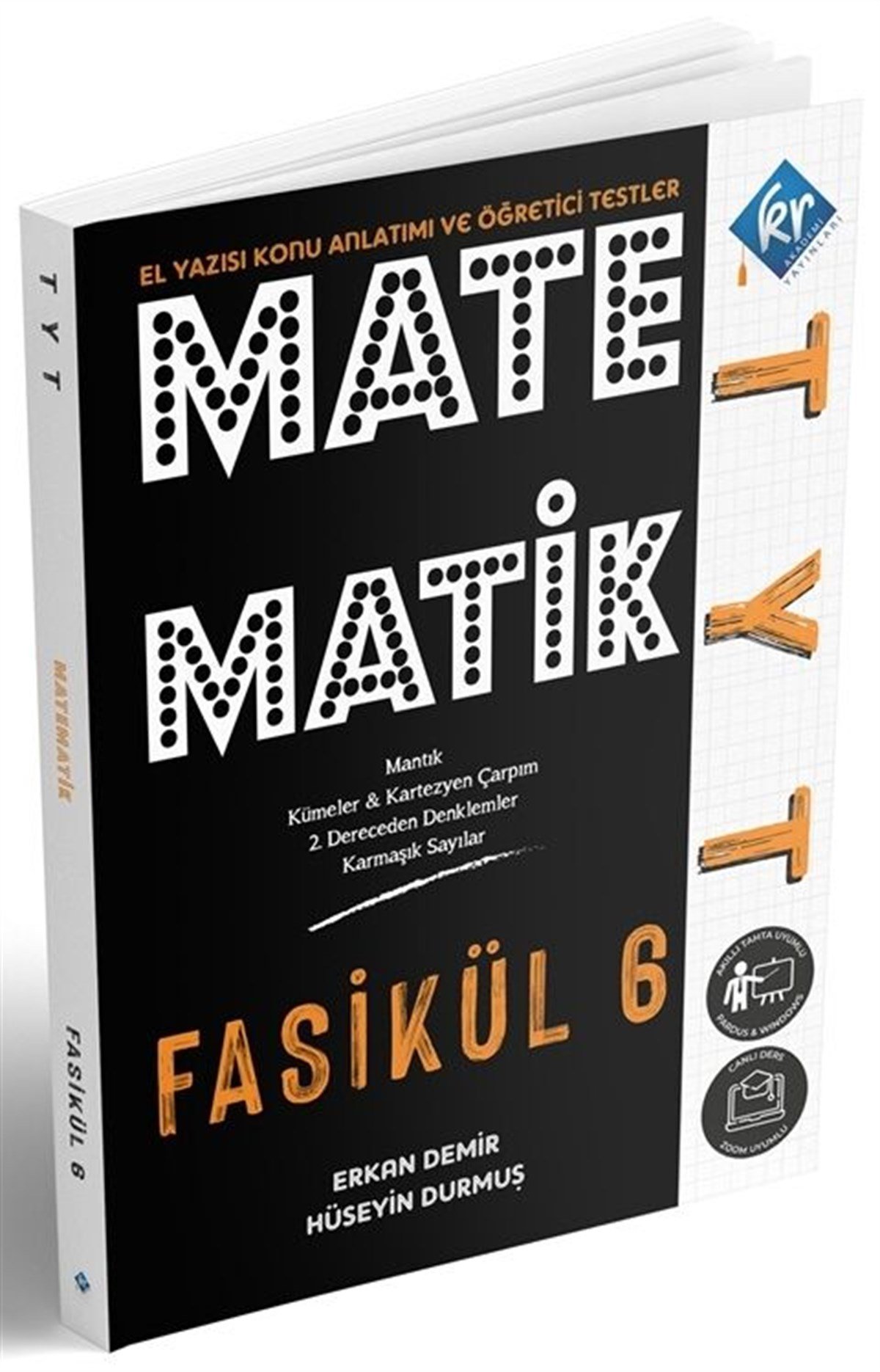 KR Akademi TYT Matematik El Yazısı Konu Anlatım 6. Fasikül