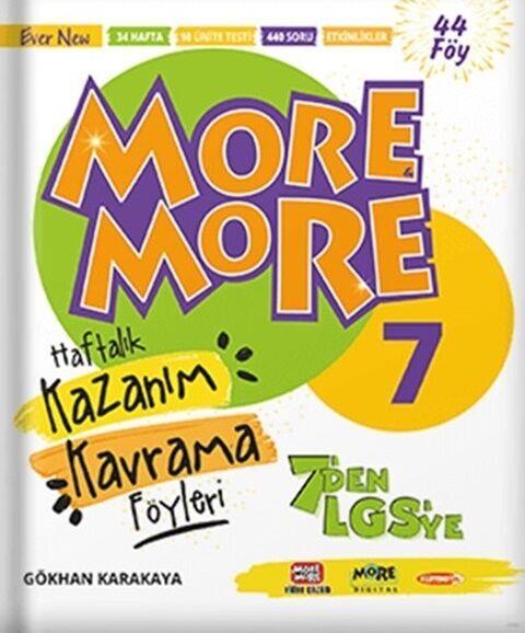 Kurmay ELT 7. Sınıf More & More Haftalık Kazanım Kavrama Föyleri