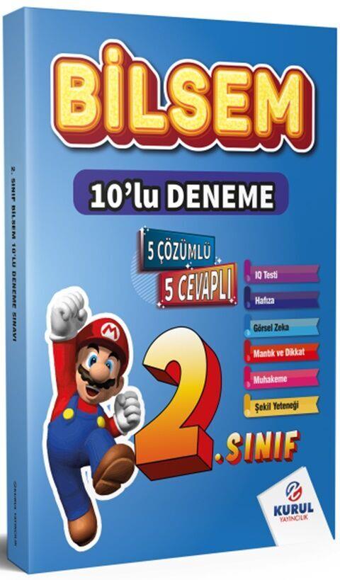 Kurul Yayıncılık 2. Sınıf Bilsem 10 lu Deneme Sınavı Seti