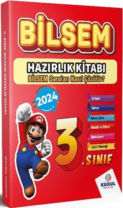 Kurul Yayıncılık 3.Sınıf Bilsem Hazırlık Kitabı