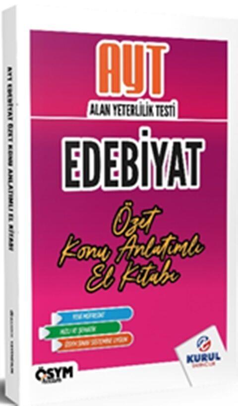 Kurul Yayıncılık AYT Edebiyat Özet Konu Anlatımlı El Kitabı