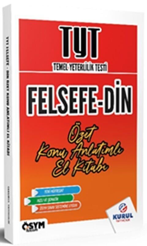 Kurul Yayıncılık TYT Felsefe Din Özet Konu Anlatımlı El Kitabı