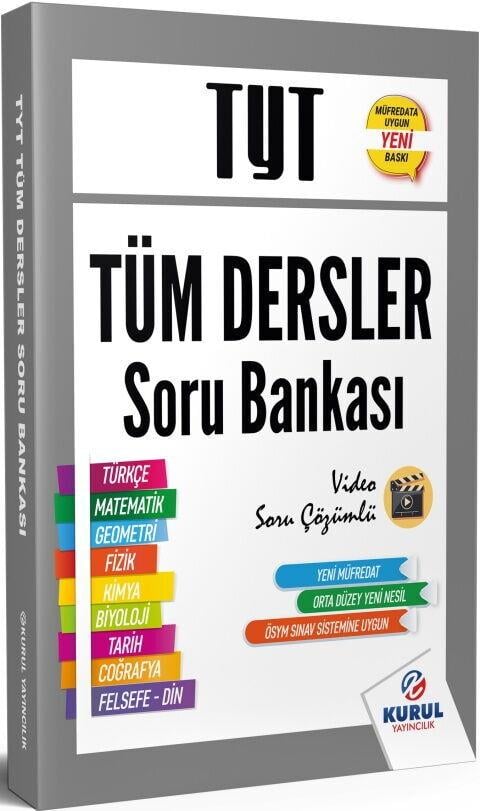 Kurul Yayıncılık TYT Tüm Dersler Soru Bankası