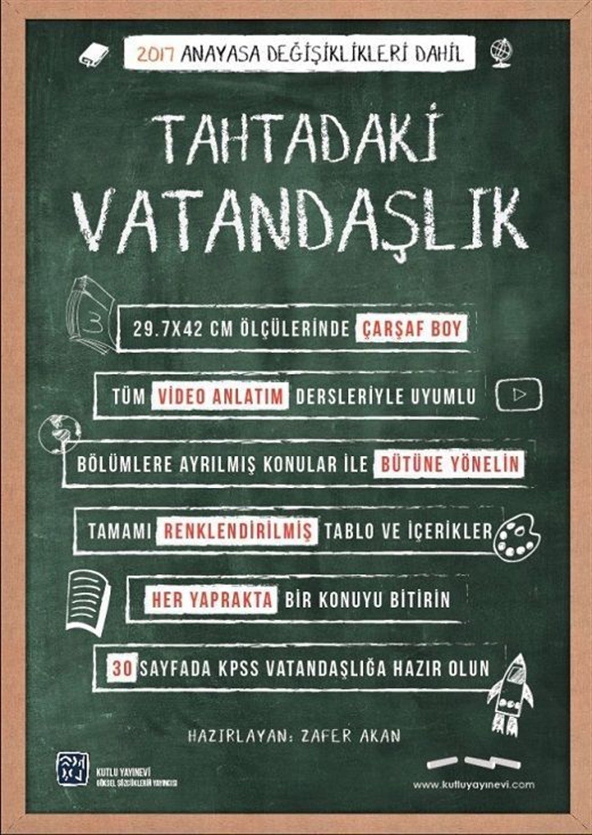 Kutlu Yayınevi KPSS Tahtadaki Vatandaşlık Konu Anlatımı