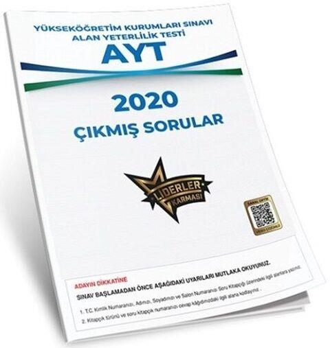 Liderler Karması 2020 AYT Çıkmış Sorular Çözümlü