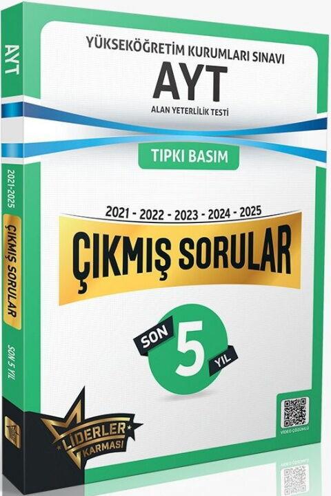 Liderler Karması AYT Son 5 Yıl Çıkmış Sorular 2021 2025