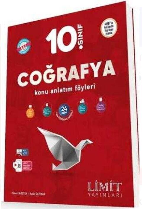 Limit Yayınları 10. Sınıf Coğrafya Konu Anlatım Föyleri