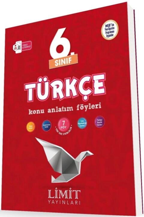 Limit Yayınları 6. Sınıf Türkçe Konu Anlatım Föyleri