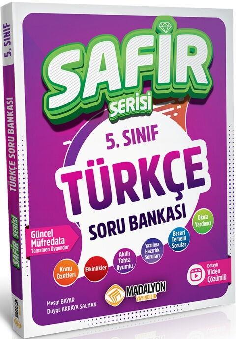 Madalyon Yayınları 5. Sınıf Türkçe Safir Serisi Soru Bankası