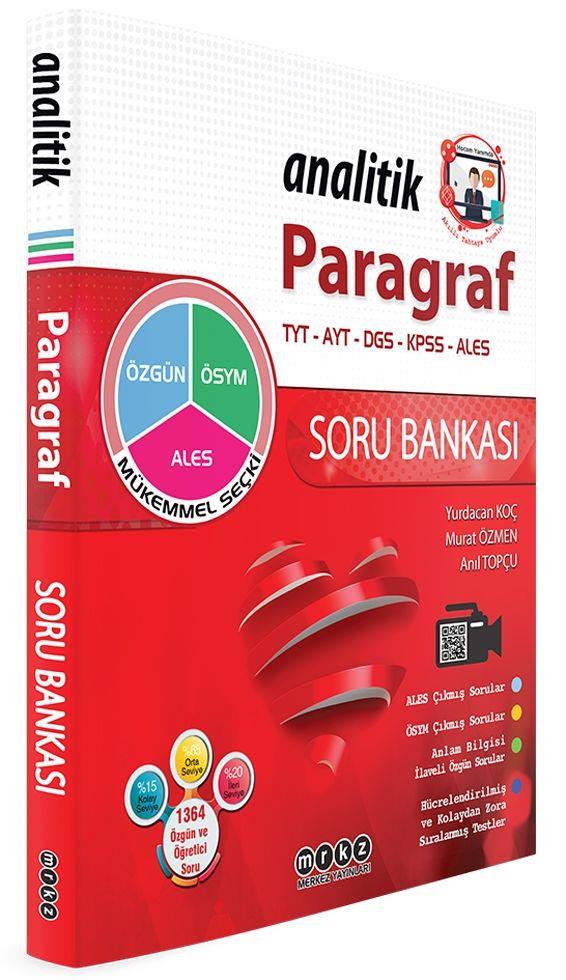 Merkez Yayınları TYT AYT DGS KPSS ALES Paragraf Analitik Soru Bankası