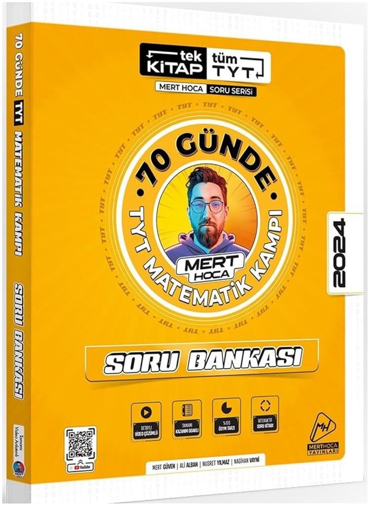 Mert Hoca 2024 TYT 70 Günde Matematik Soru Bankası