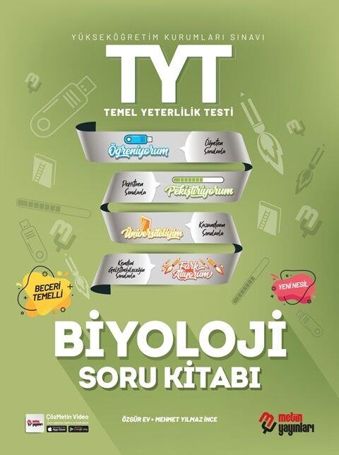 Metin Yayınları TYT Biyoloji Soru Kitabı