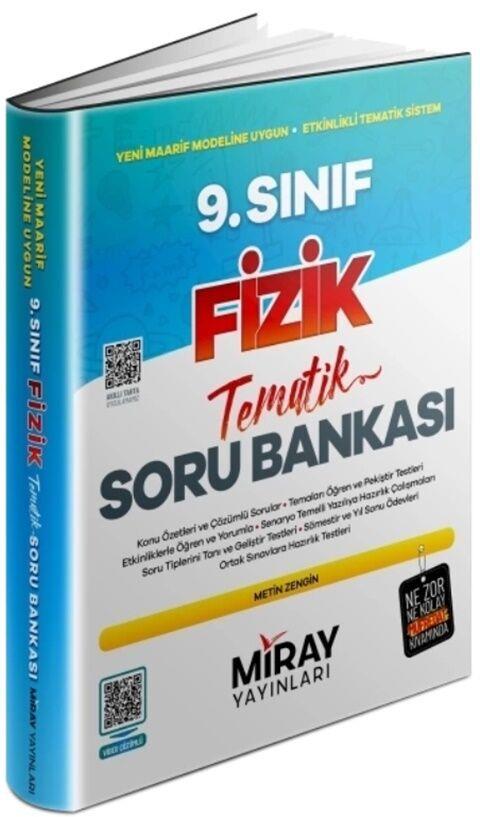 Miray Yayınları 9. Sınıf Fizik Tematik Konu Özetli Soru Bankası