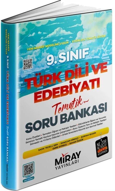Miray Yayınları 9. Sınıf Türk Dili Ve Edebiyatı Tematik Konu Özetli Soru Bankası
