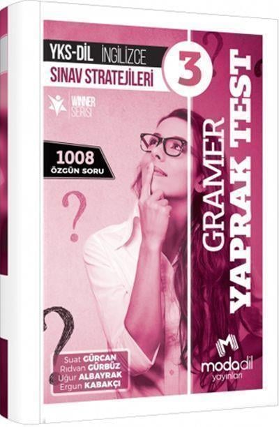 Modadil Yayınları YKS DİL İngilizce Sınav Stratejileri 3 Gramer Yaprak Test