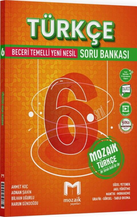 Mozaik Yayınları 6. Sınıf Türkçe Soru Bankası