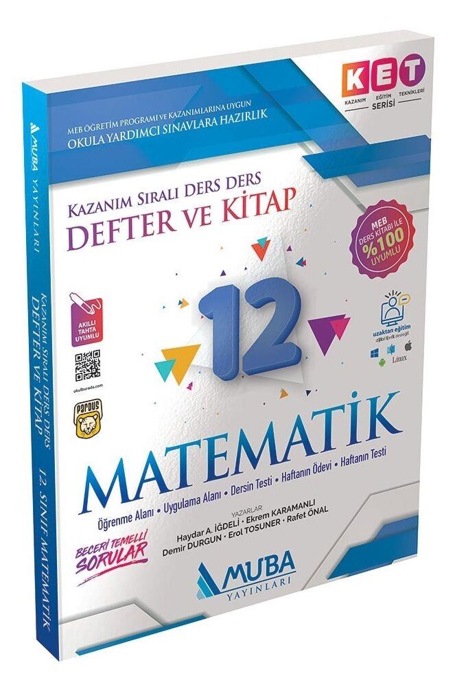 Muba Yayınları 12. Sınıf KET Serisi Matematik Defter ve Kitap