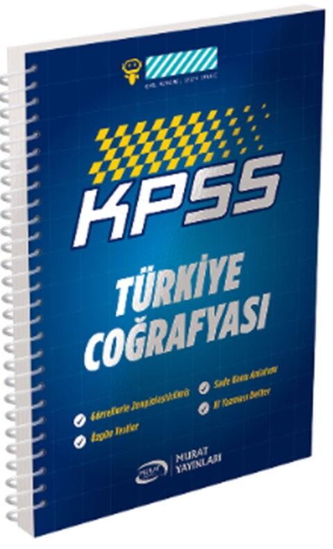 Murat Yayınları KPSS Türkiye Coğrafyası Defteri