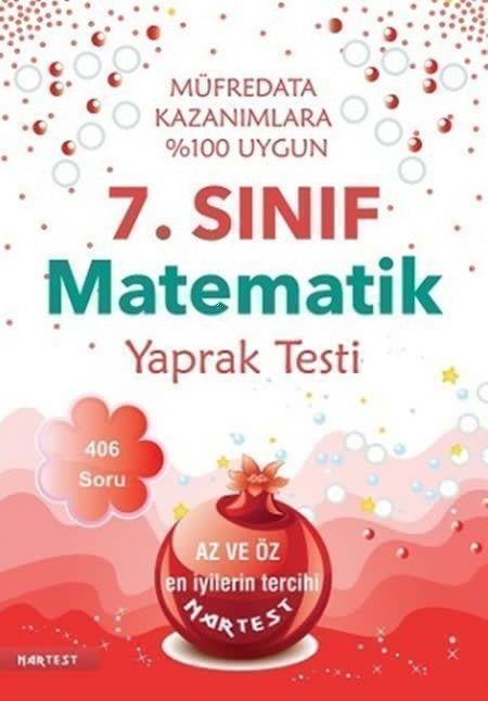 Nartest Yayınları 7. Sınıf Matematik Yaprak Test