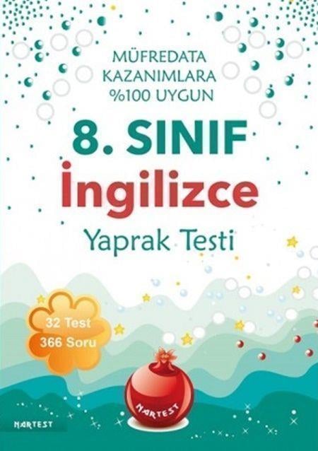 Nartest Yayınları 8. Sınıf İngilizce Yaprak Testi