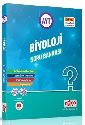 Nego Yayınları AYT Biyoloji Soru Bankası