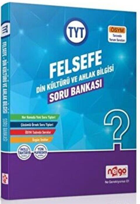 Nego Yayınları TYT Felsefe Din Kültürü ve Ahlak Bilgisi Soru Bankası