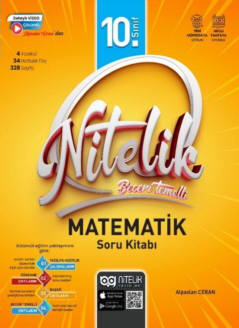Nitelik Yayınları 10. Sınıf Matematik Beceri Temelli Soru Kitabı
