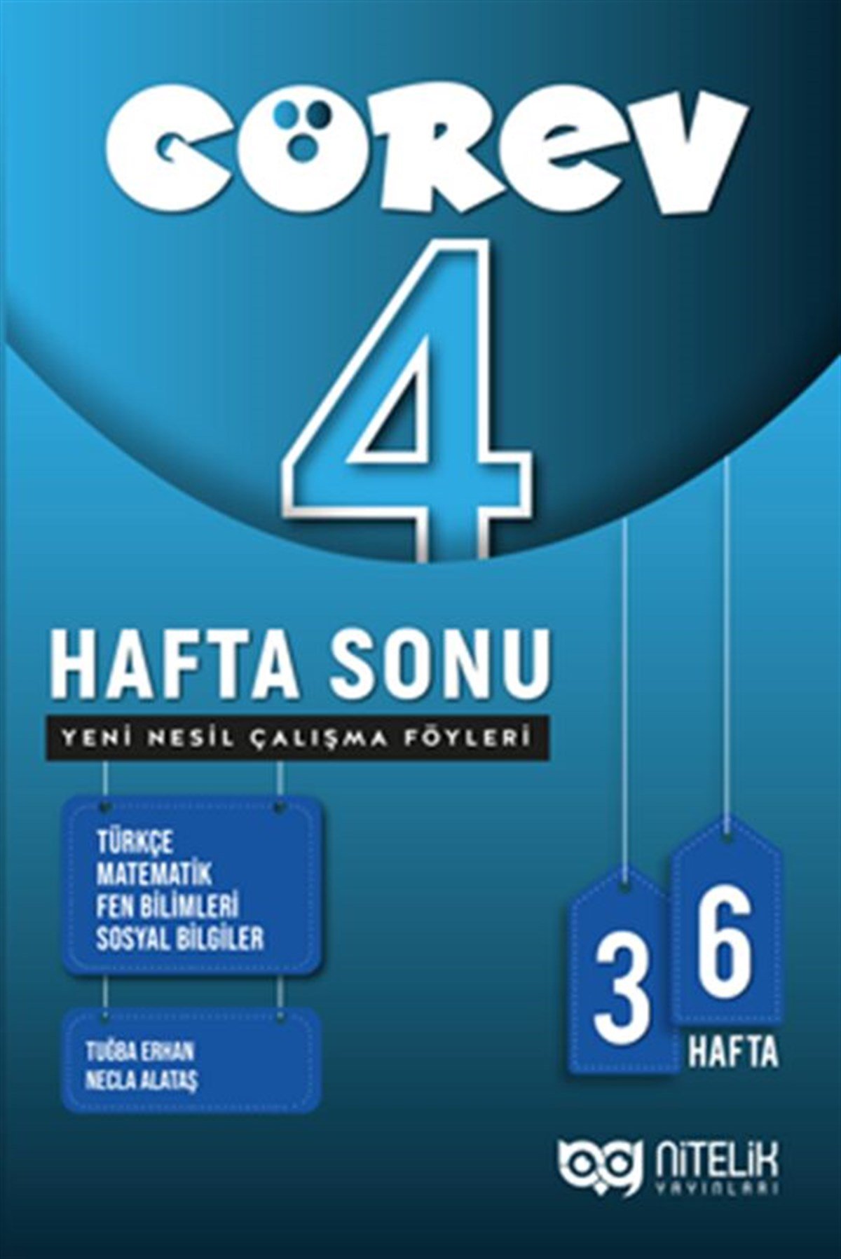 Nitelik Yayınları 4. Sınıf Görev Hafta Sonu Yeni Nesil Çalışma Föyleri
