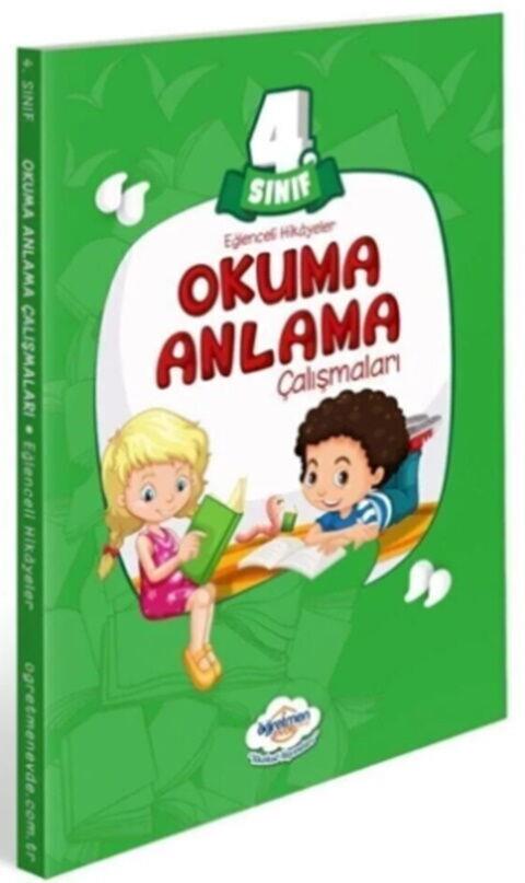Öğretmen Evde Yayınları 4. Sınıf Eğlenceli Hikayeler Okuma Anlama Çalışmaları