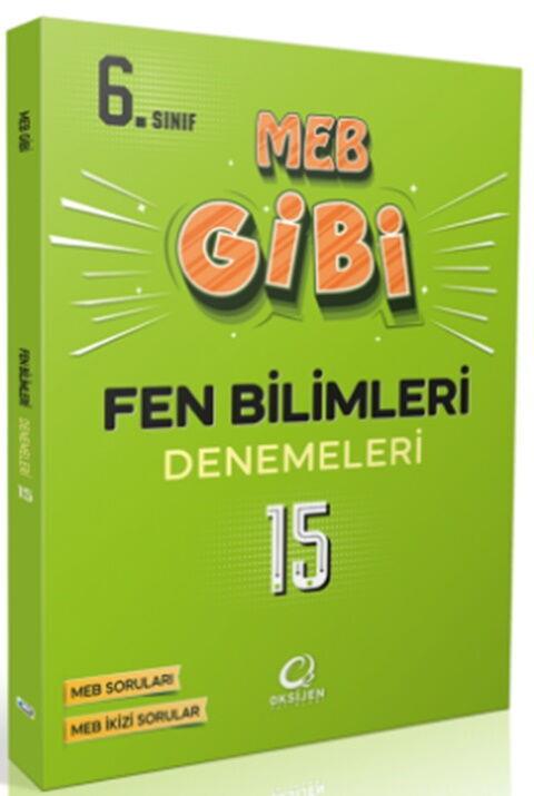 Oksijen Yayınları 6. Sınıf Fen Bilimleri MEB Gibi Branş Denemeleri