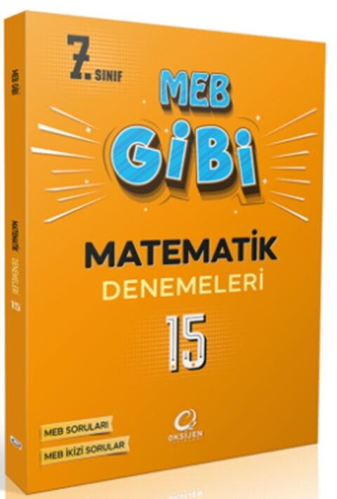 Oksijen Yayınları 7. Sınıf Matematik MEB Gibi Branş Denemeleri