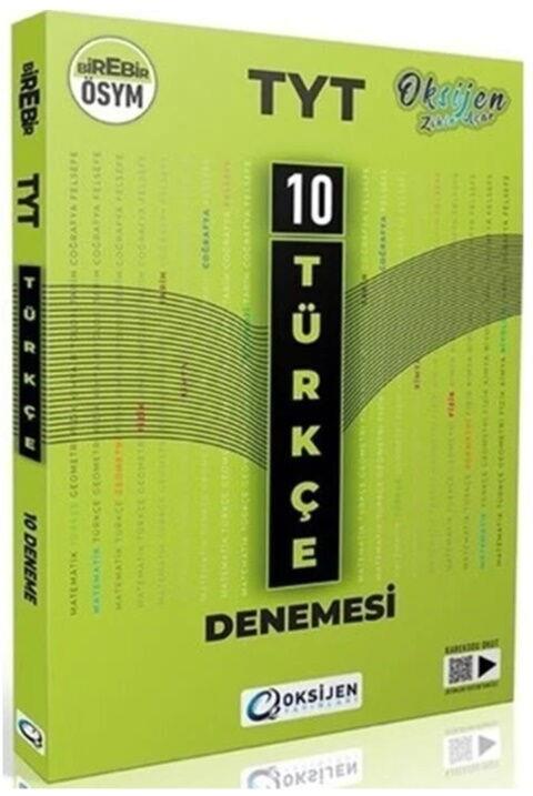 Oksijen Yayınları TYT Türkçe 10 Deneme