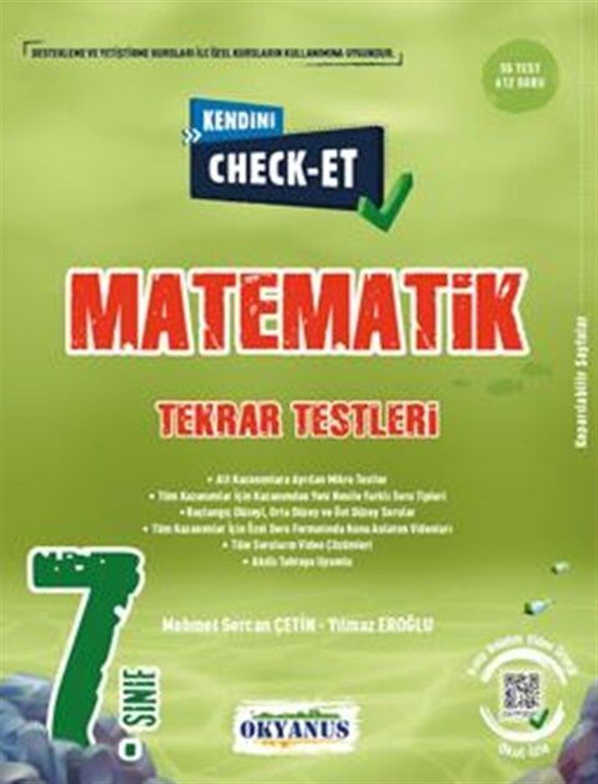 Okyanus Yayınları 7. Sınıf Kendini Check Et Matematik Tekrar Testleri