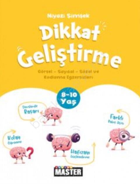 Okyanus Yayınları 8 - 10 Yaş Junior Master Dikkat Geliştirme Egzersizleri