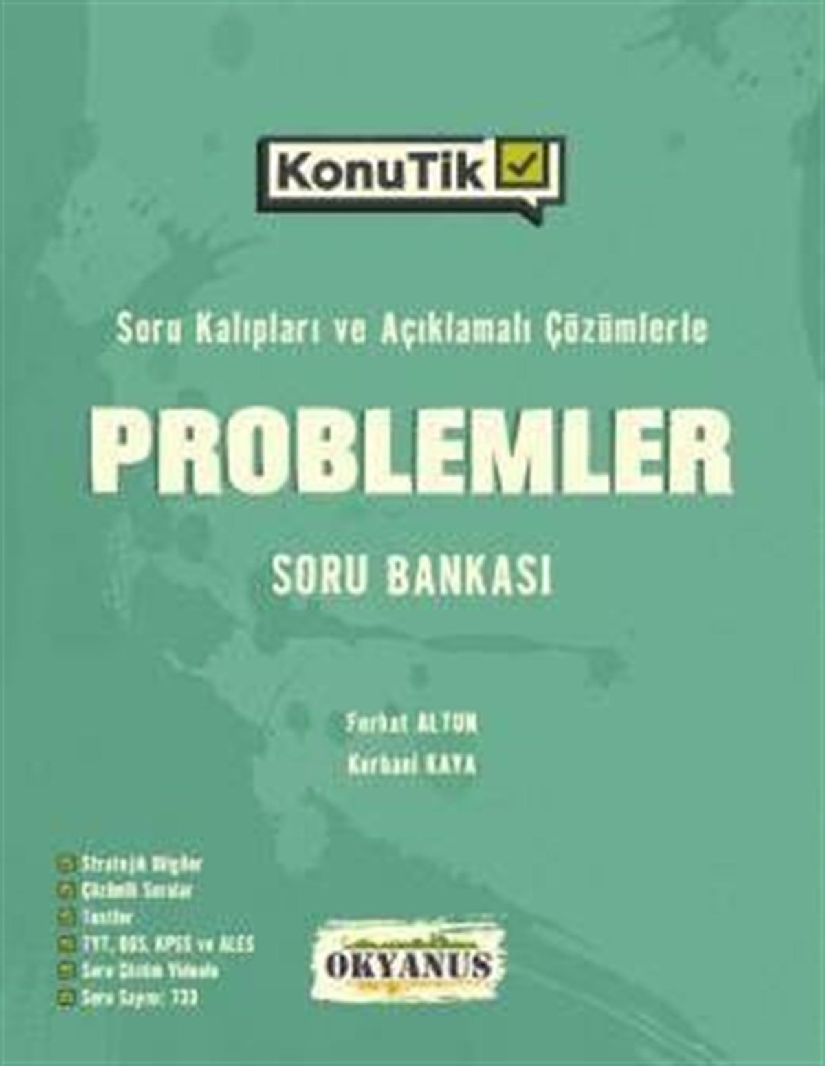 Okyanus Yayınları Tüm Adaylar İçin Problemler KonuTik Soru Bankası