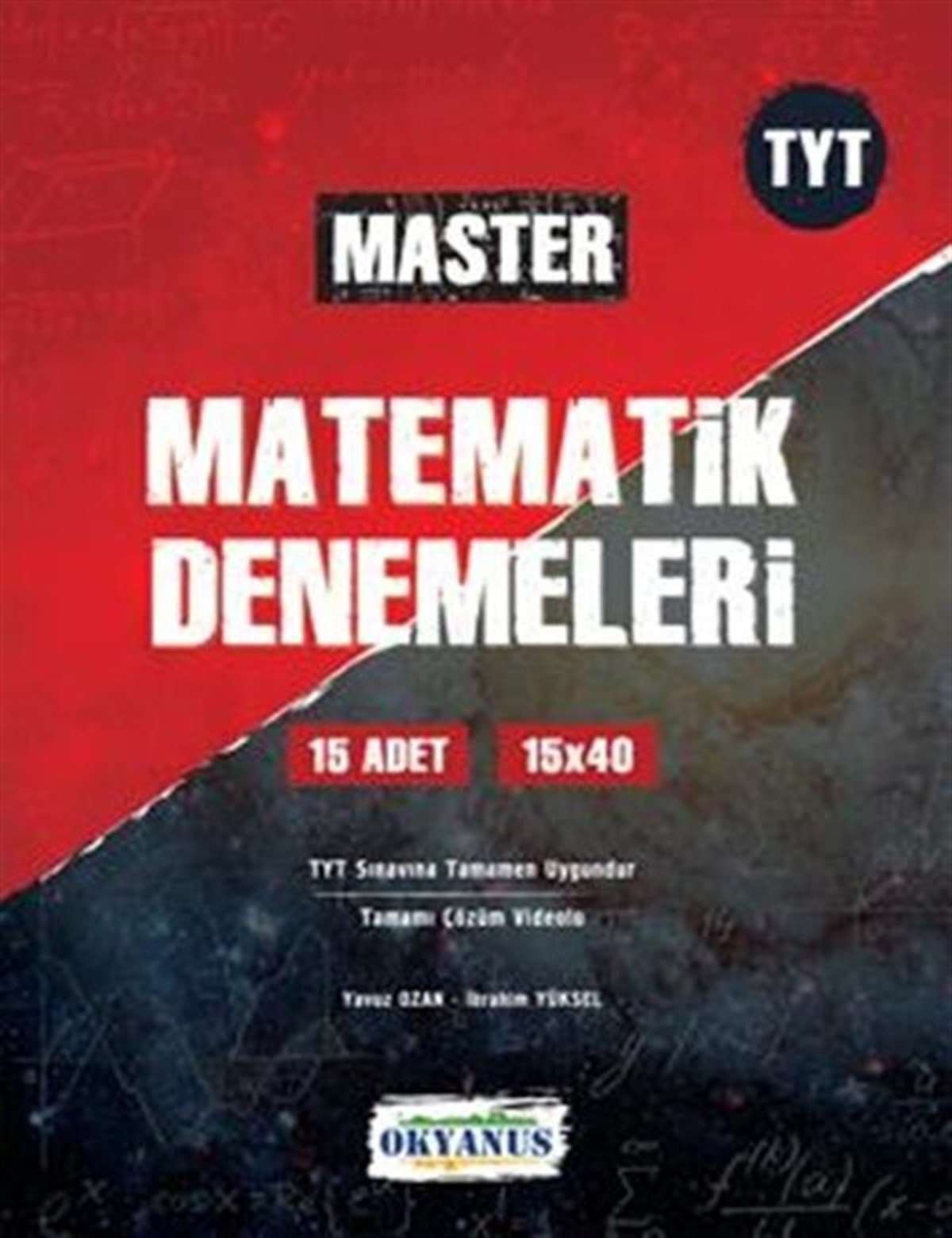 Okyanus Yayınları TYT Master 15 Matematik Denemeleri