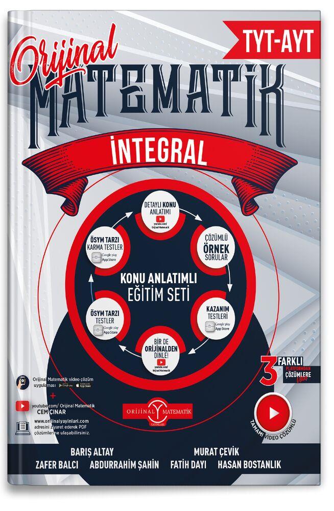 Orijinal Yayınları TYT AYT İntegral Konu Anlatım