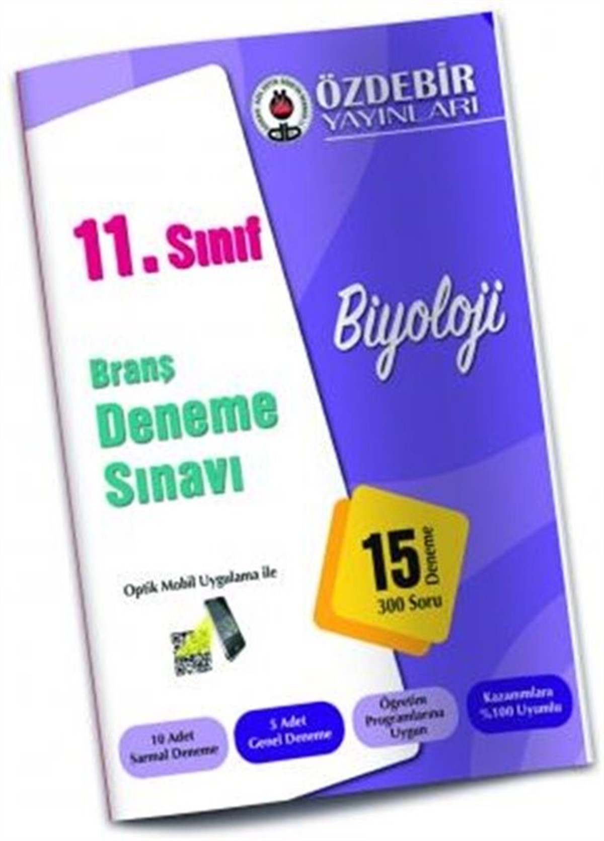 Özdebir Yayınları 11. Sınıf Biyoloji Branş Deneme Sınavı