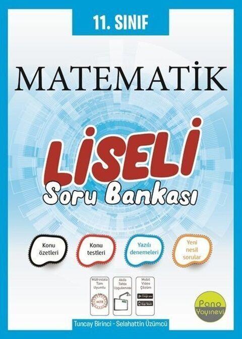 Pano Yayınları 11. Sınıf Matematik Liseli Soru Bankası