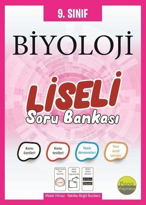 Pano Yayınları 9. Sınıf Biyoloji Liseli Soru Bankası