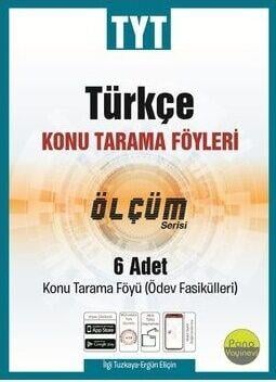 Pano Yayınları TYT Türkçe Konu Tarama Föyleri Ölçüm Serisi 6 Fasikül