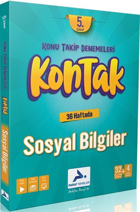 Paraf Yayınları 5. Sınıf Sosyal Bilgiler Kontak Denemeleri