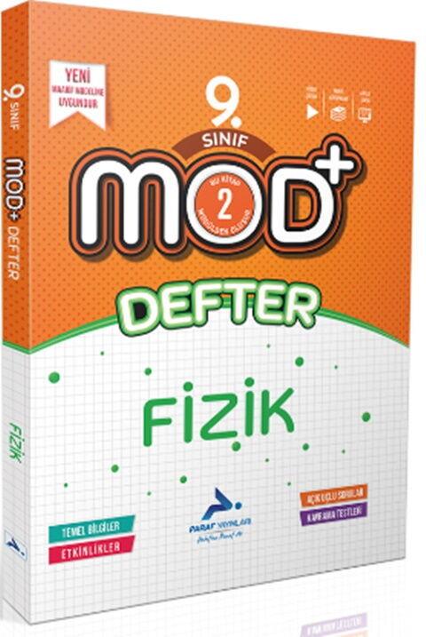 Paraf Yayınları 9. Sınıf Fizik MOOD Defter